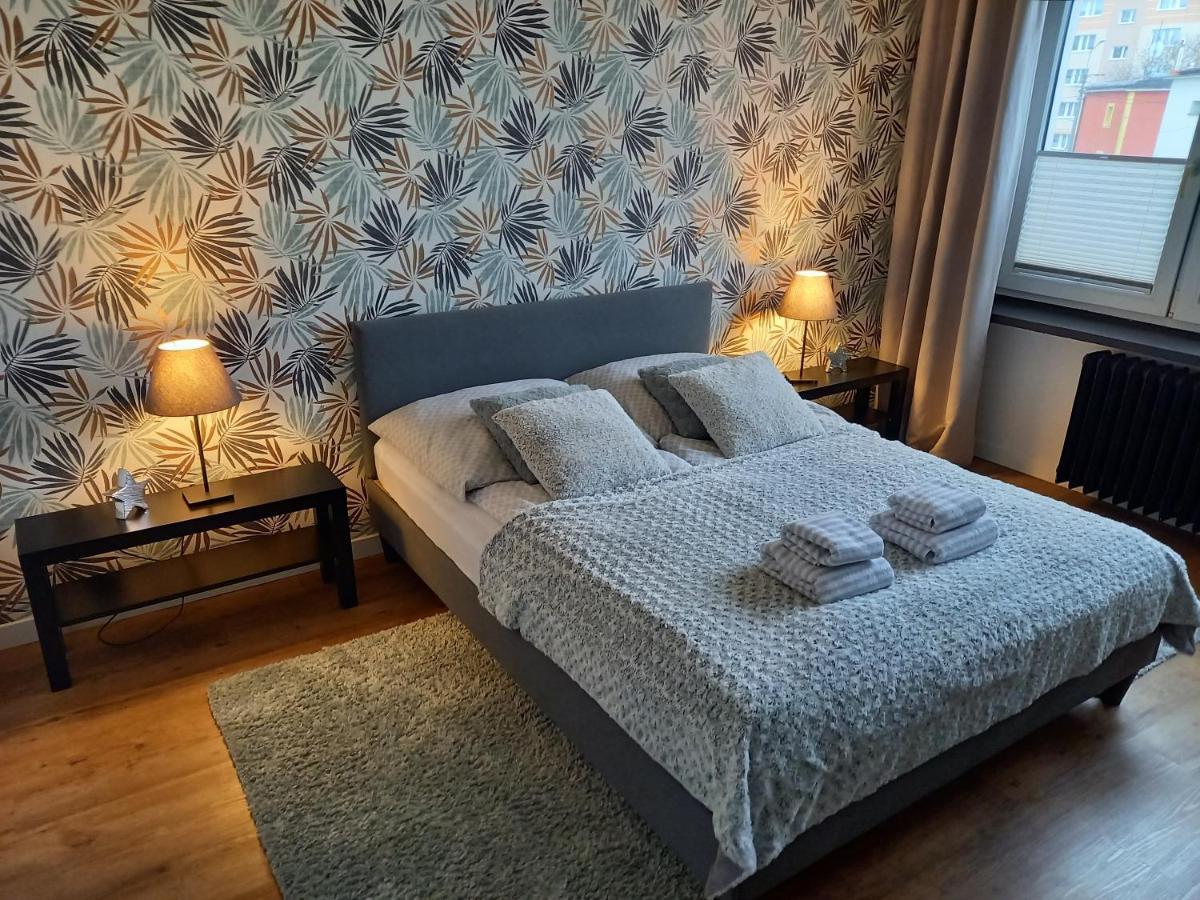 Brzezno Plaza Apartment Gdansk Bagian luar foto